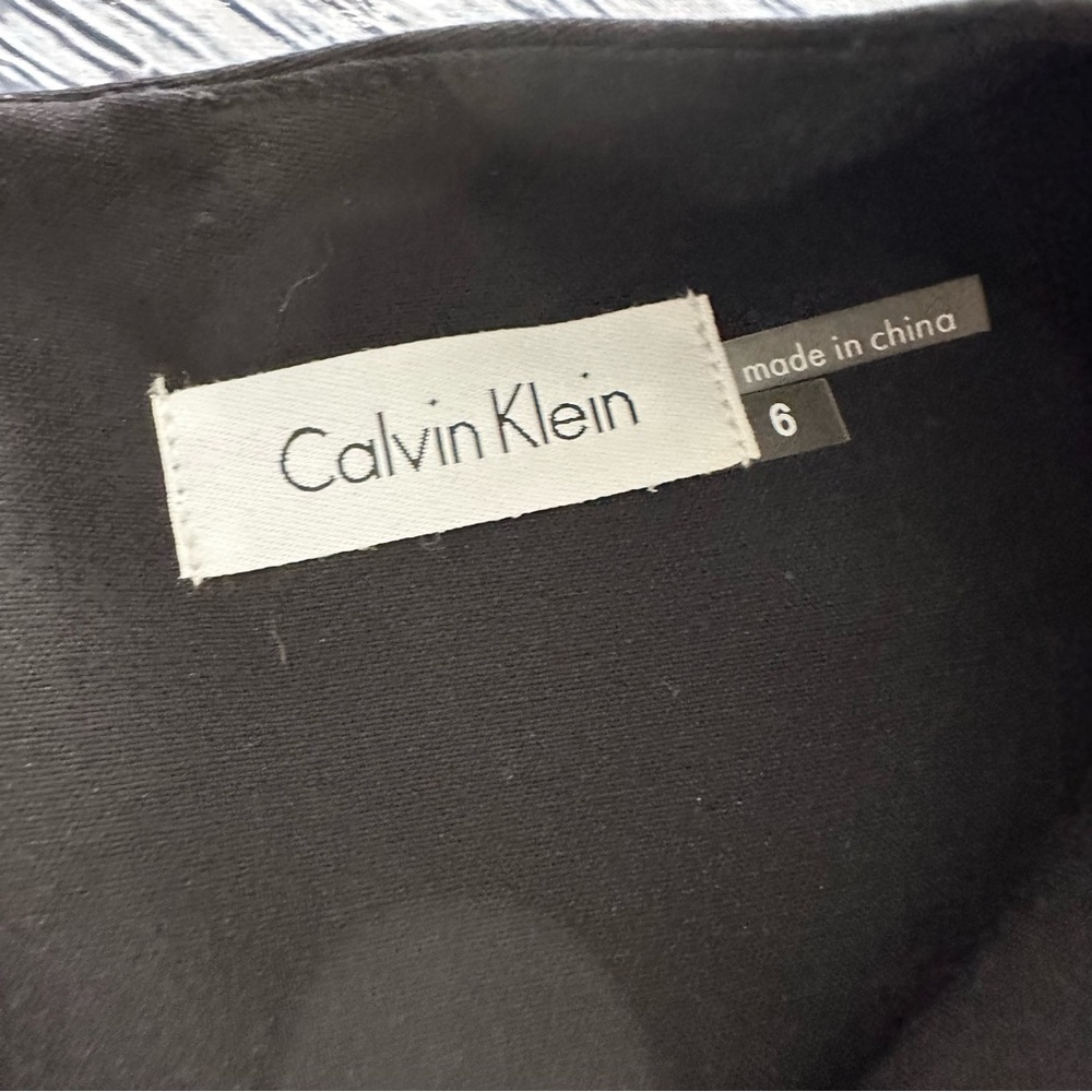 Calvin Klein Black and White Sheath Dress - Picture 5 of 8